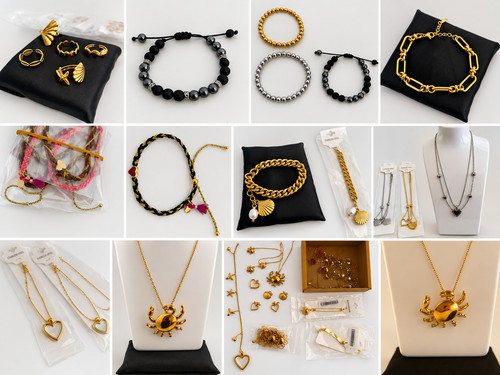 Modeschmuck set 159 teile - modeschmuck,
