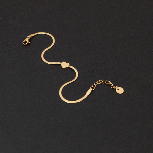 Edelstahl armband mit herz - armband,