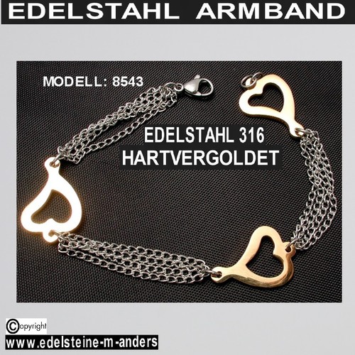 Damen armband herz - herz, ketten