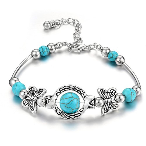 Damenarmband altsilber boho - damenarmband,