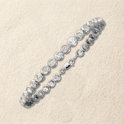 Armband 925 silber - armband, rhodiniert