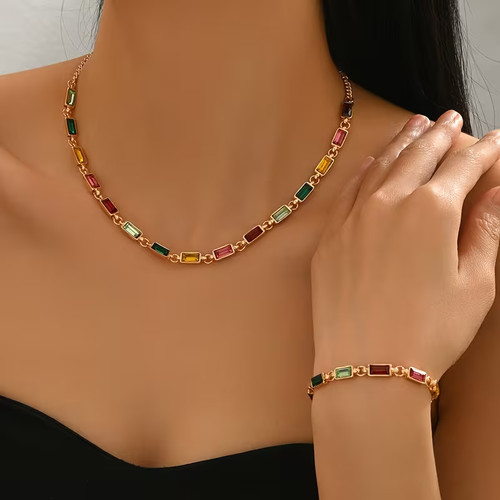 Damen schmuckset gold - ✨,