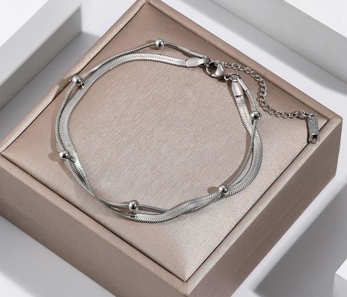 Armband sleek edelstahl - armband,