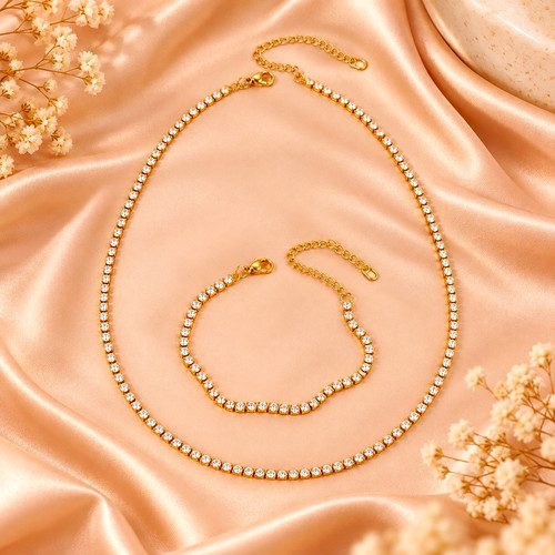Schmuckset gold damen - damen,