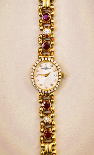 Baume mercier schmuckuhr - &,