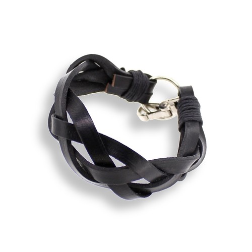 Budawi leder armband schwarz - budawi®,
