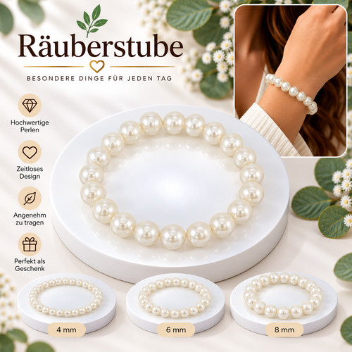 Perlenarmband damen - perlenarmband, damen-