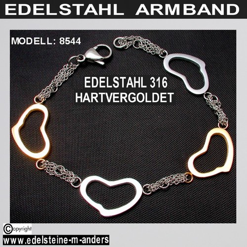 Damen armband herz ketten - armband,