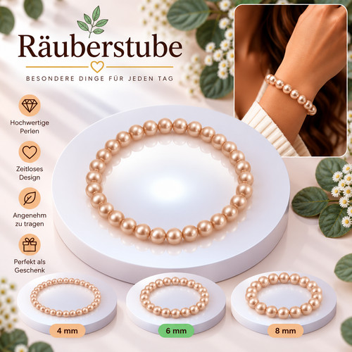 Perlenarmband damen - perlenarmband, damen-