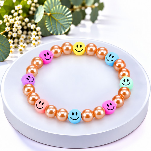 Smiley armband damen - smiley,
