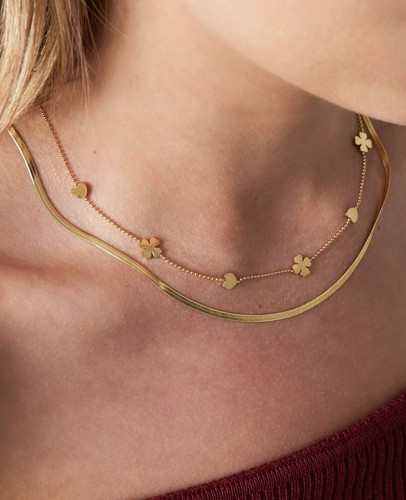 Halskette gold damen - halskette,