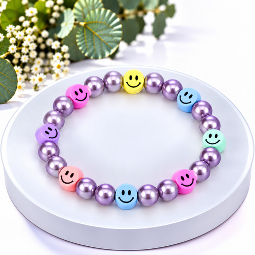 Smiley armband damen - damen, 8