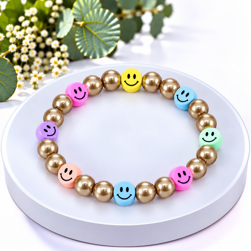 Smiley armband damen mm - damen,