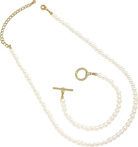 Perlenkette damen perlen - perlenkette,